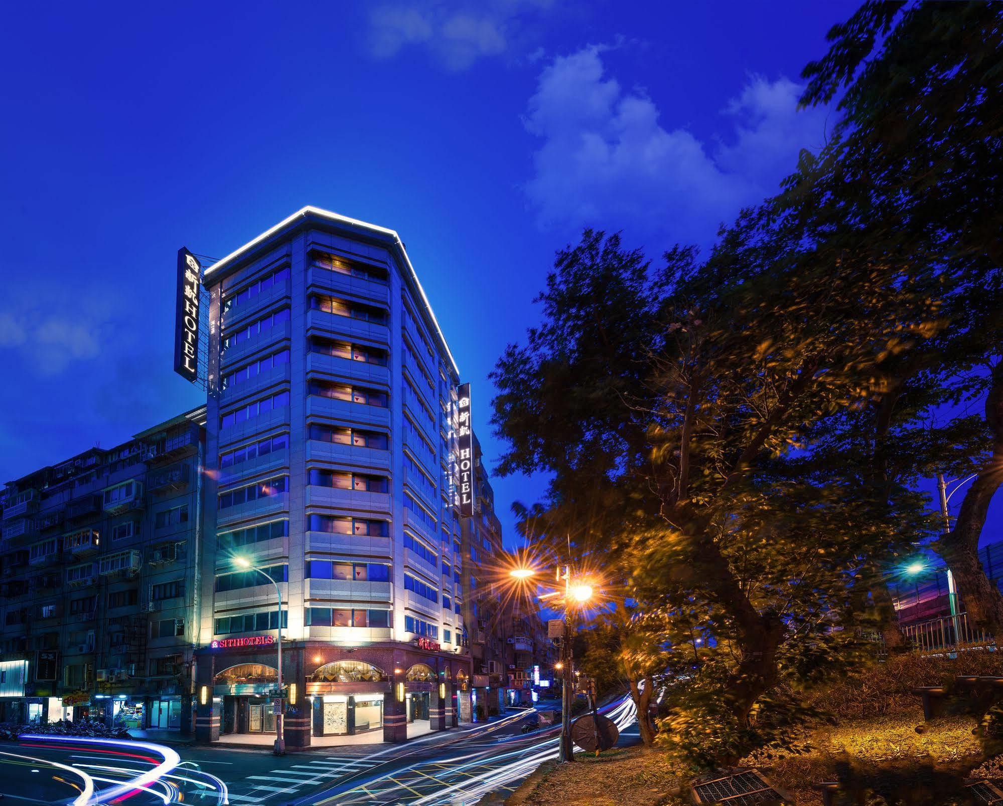 Silken Hotel Taipéi Exterior foto